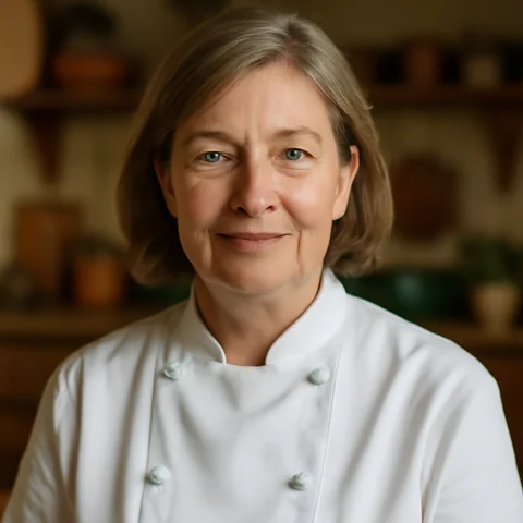 Portrait of Head Chef Margaret Thornton